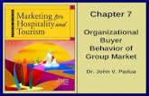 Marketing for Hospitality and Tourism Chapter 7 Organizational Buyer Behavior of Group Market