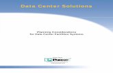 Planning Considerations for Data Center Facilities Systems