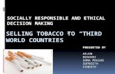 Tobacco in Third World Countries