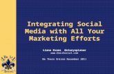 Integrating Social Media with All Your Marketing Efforts