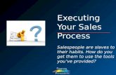 How to make Sales Process Stick