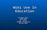 Innovation wikis in education mutlimedia final project