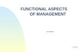 Functional aspect of management