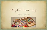 Playful learning