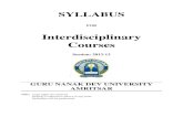 All Interdisciplinary Courses