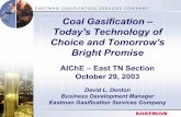 Coal Gasification - Eastman