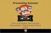RB 3on3 Tuscaloosa Presenting Sponsor