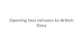 Part 2 british representation two films