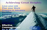 Simple Ways To Achieve Great Hieghts