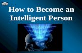 How to Become an Intelligent Person