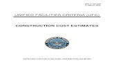 Construction Cost Estimates