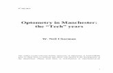 "Optometry in Manchester - The Tech Years" by Neil Charman.