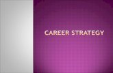 Career strategy