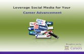 Leverage social media for your career advancement