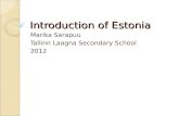 2012 October Estonia presentation for Lublin