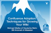 Confluence Adoption: Techniques For Growing Your Wiki