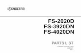 Fs 2020d 3920dn 4020dn Parts List