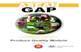ASEAN GAP Produce Quality Module