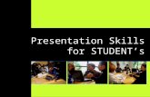 Presentation Skill For Student's