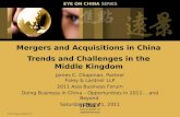 Asia Business Forum Mergers And Acquisitions In China 5 21 11
