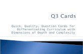 Q3 Cards Presentation