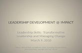 Leadership Skills 20100309
