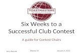 Club contest chair training 20130105