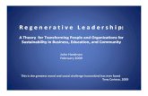 Regenerative Leadership