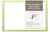 Meet the Mahara User Group