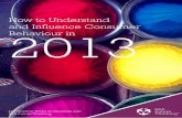 Understand and influence consumer behaviour in 2013