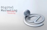 Digital marketing - strategic thinking