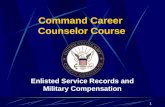 Topic 1.10 enlisted service records and military comp