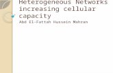 Heterogeneous networks increasing cellular capacity   sta