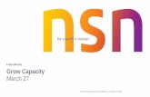 NSN: Grow Capacity