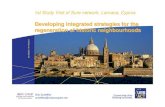 Developing integrated strategies for historic neighbourhoods (conference in Larnaca, 08.02.2011)