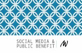 Social Media & Public Benefit