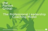 Coaching Model 2009 - The Forton Group