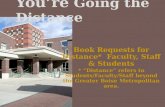 Requesting Books for Distance Students