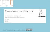 business model canvas customer segment