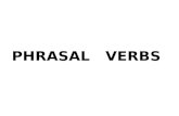Phrasal   verbs
