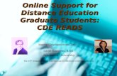 Online Support For Distance Education Graduate Students