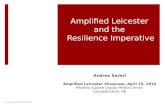 Amplified Leicester and the Resilience Imperative - Andrea Saveri
