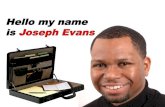 Joseph Evans (Visual Resume)