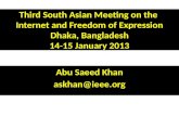 Third south asian meeting