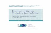 Human Rights Training for Adults
