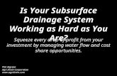 New Technologies for Drainage Water Management and Subsurface Irrigation