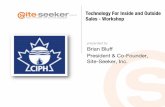 Technology For Inside and Outside Sales - Workshop -CIPH Calgery, Regina Workshop 10172013