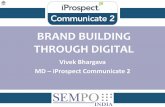 Brand Building Through Digital