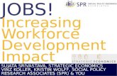 Jobs! Increasing Workforce Development Impact (in possibly unexpected ways)