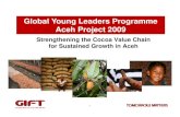 Improving Cocoa Production in Aceh, Indonesia, 2009